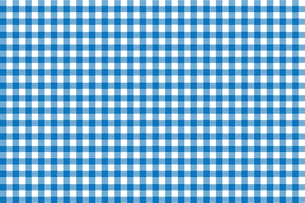 Italian picnic tablecloth pattern with blue stripes