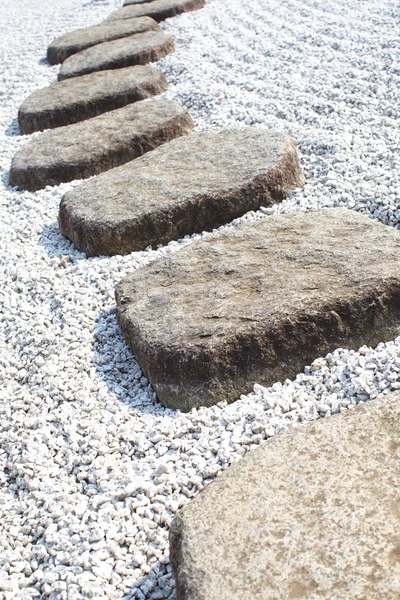 Zen stones path