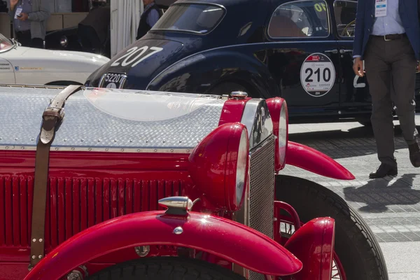 One thousand miles race of vintage car 15 May2014