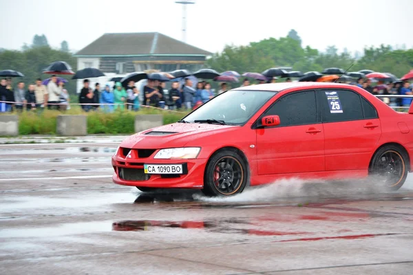 Unidentified drivers during drag racing championship