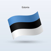 爱沙尼亚的旗子图库矢量图片、免版税爱沙尼亚的旗子插图|Depositphotos