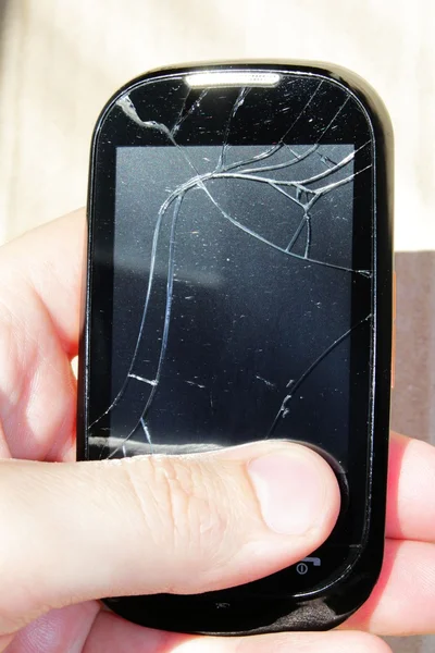 Broken smart phone
