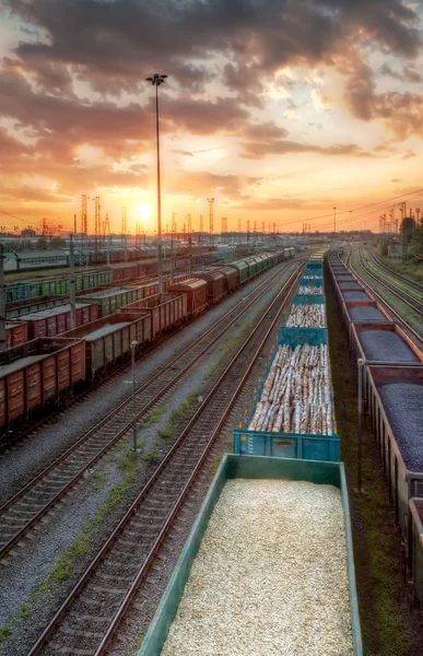Cargo trains in HDR