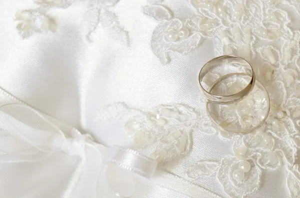 Wedding background with rings