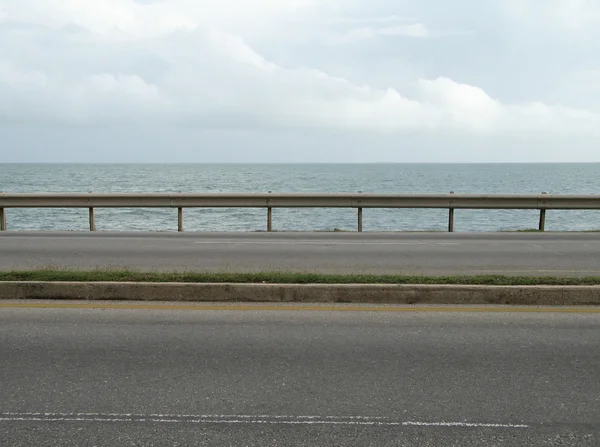 Highway by the ocean