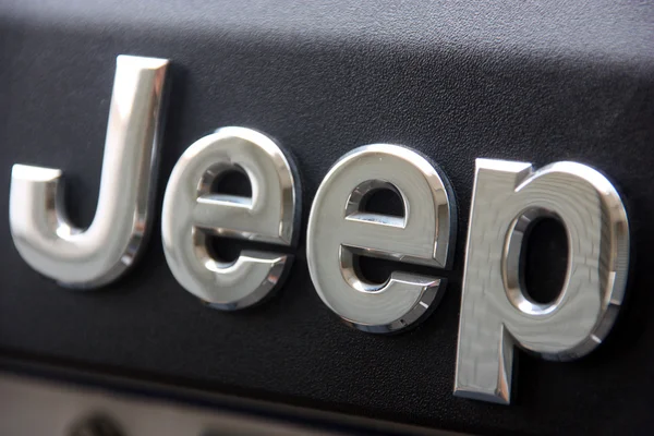 Jeep logo close-up