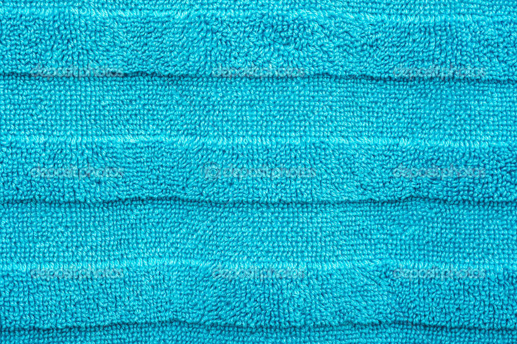 Blue Cotton Towel Texture — Stock Photo © radub85 44740683