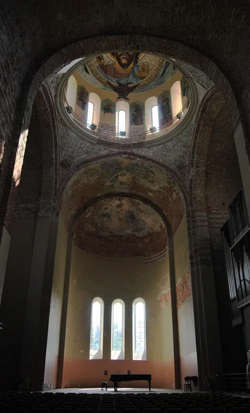 Piano in church