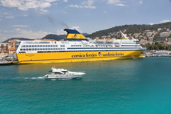 NICE, France, June 28, 2014: Luxury passenger ship Mega Expres, company 
