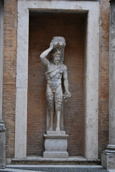 Statue of a Demon at Capitoline, Rome, Italy