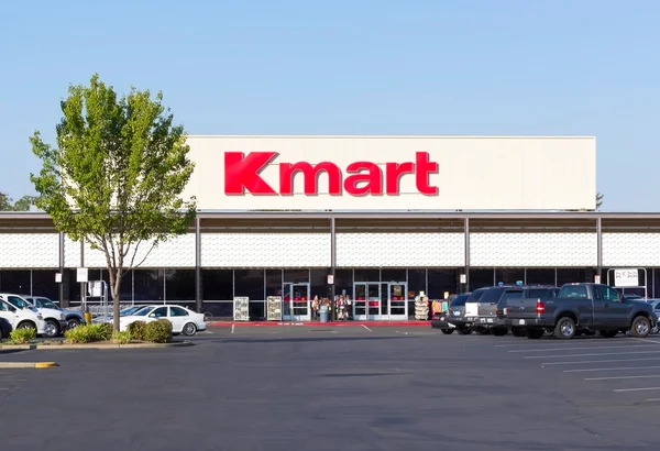 SACRAMENTO, USA - SEPTEMBER 13: Kmart store entrance on Septembe