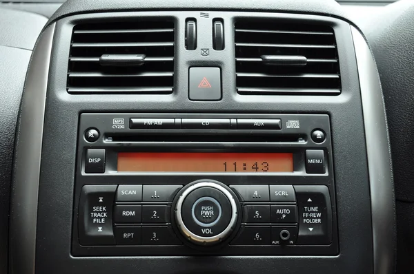 Car radio panel
