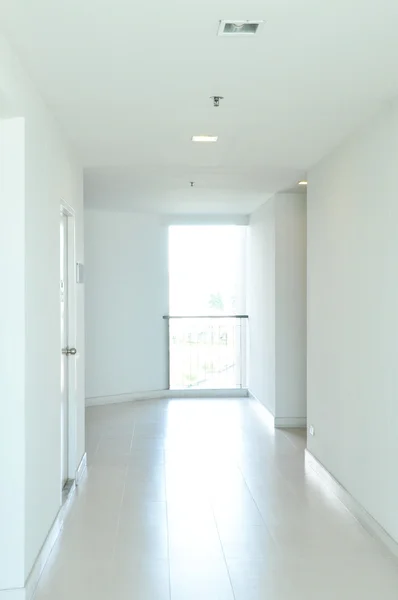 White hallway or corridor