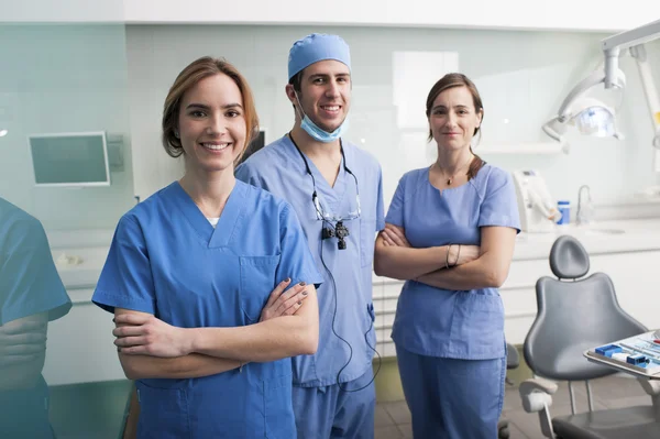 Portrait of a dentist team