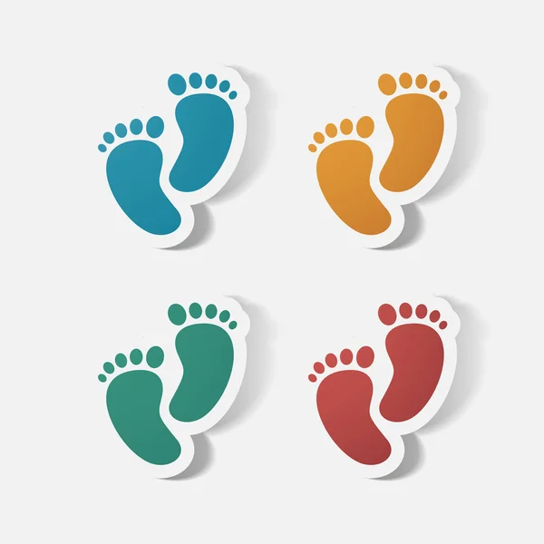 Footprint symbol.