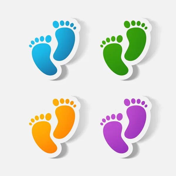 Footprint symbol.