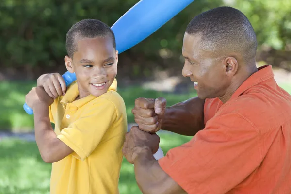 African American Family Healthy Eating Outside