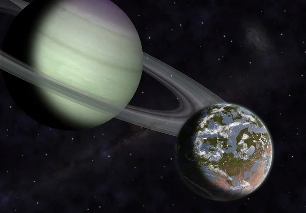 지구 로부터, exomoon  