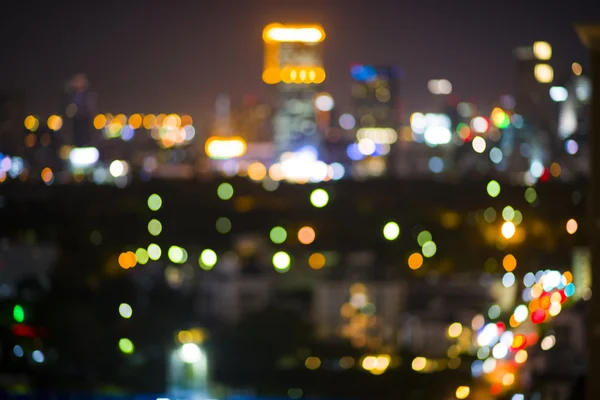 Building at night lights