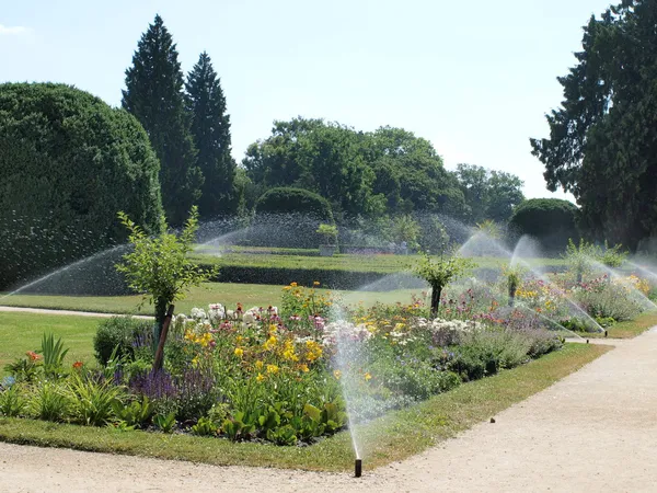 Beautiful castle garden