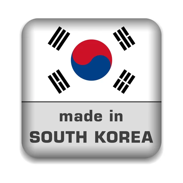 Made in South Korea - 图库矢量图像 florintenic