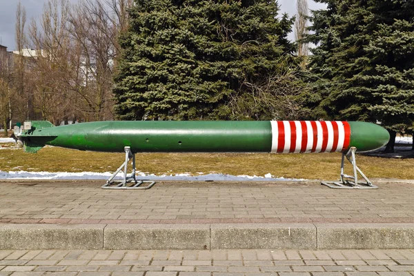 Soviet self-propelled electric torpedo SET-40. Museum of the World ocean. Kaliningrad (until 1946 Koenigsberg), Russia