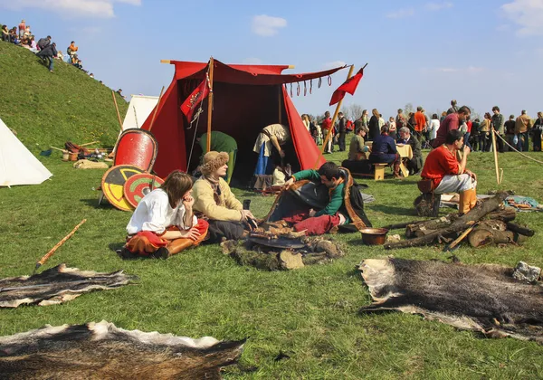 Rekawka, annual international medieval spring festival, Krakow,