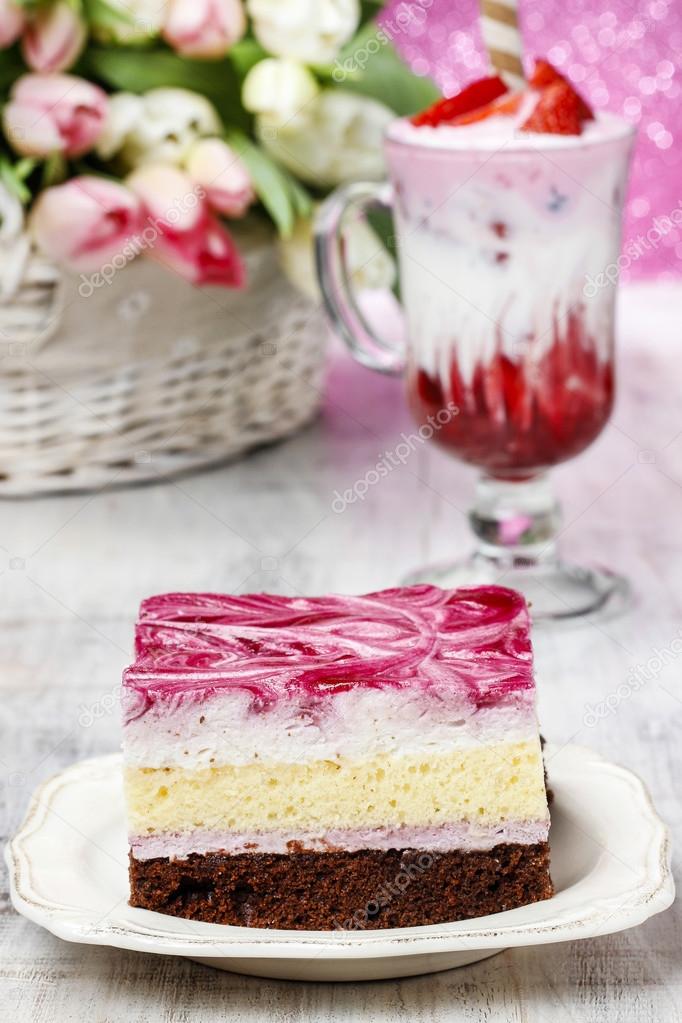 Milkshake Decorated Cake Milkshake Decorated Cake