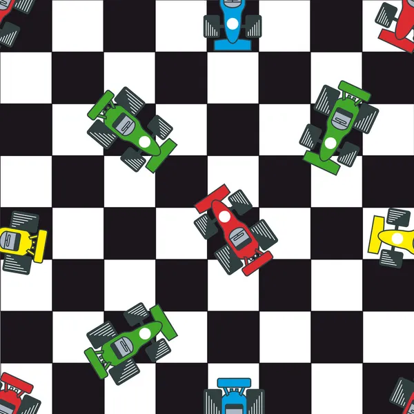 Seamless racing pattern