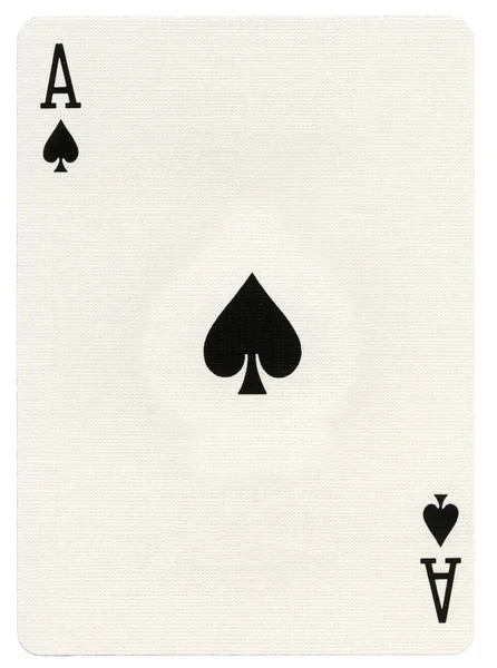 Playing Card - Ace of Spades — Stock Photo #22388649