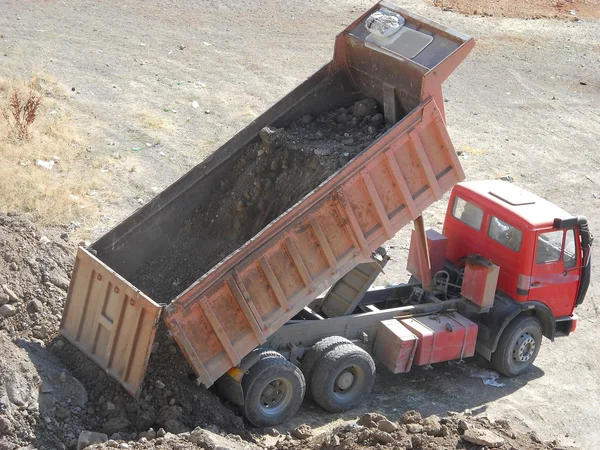 Heavy mining truck