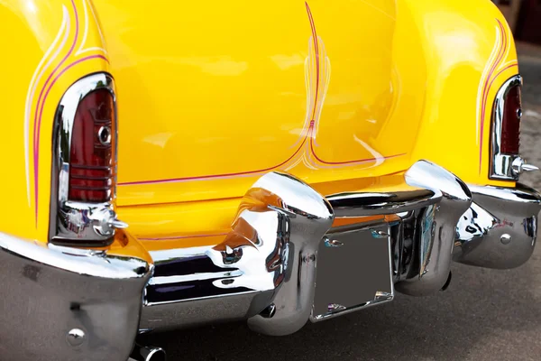 Tail Light and Fin of a Classic Car
