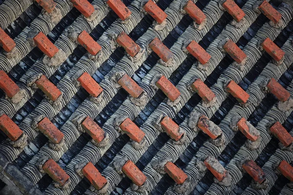 Chinese tiled roof