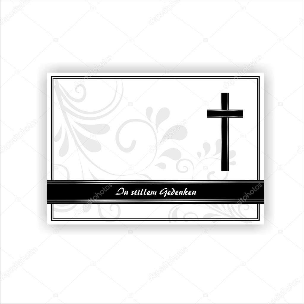 Tarjeta de condolencias — Vector de stock © lienchen020-2 #23686833 Tarjeta de condolencias — Vector de stock © lienchen020-2 #23686833