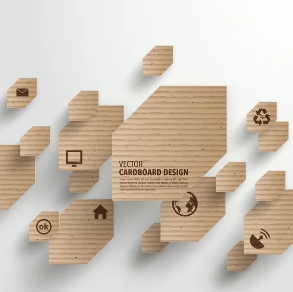 Cardboard Graphics — Stock Vector © yienkeat 47411791
