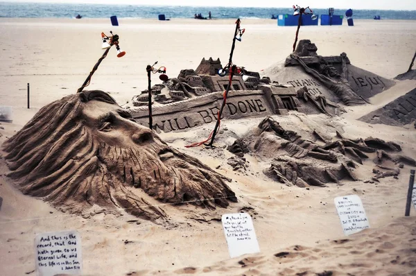 Sand sculpture - Ocean City