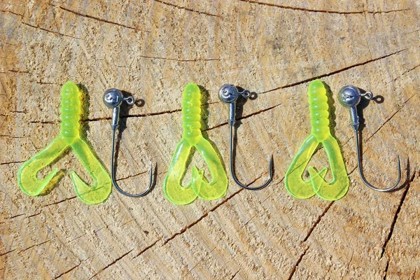 Fishing bait and fishing hooks