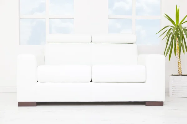 White Sofa in modern interior