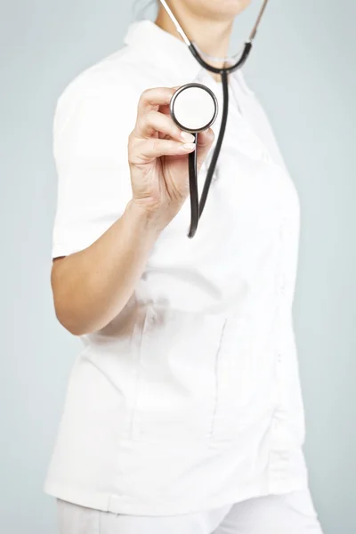 A Young Doctor with stethoscope