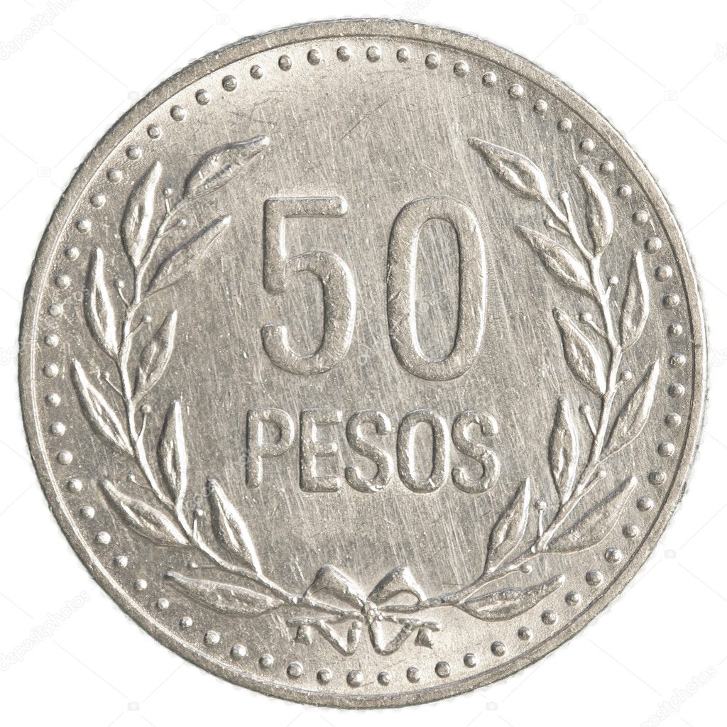 Moneda De 50 Pesos Colombianos Foto De Stock Asafeliason 23806689 moneda-de-50-pesos-colombianos-foto-de-stock-asafeliason-23806689