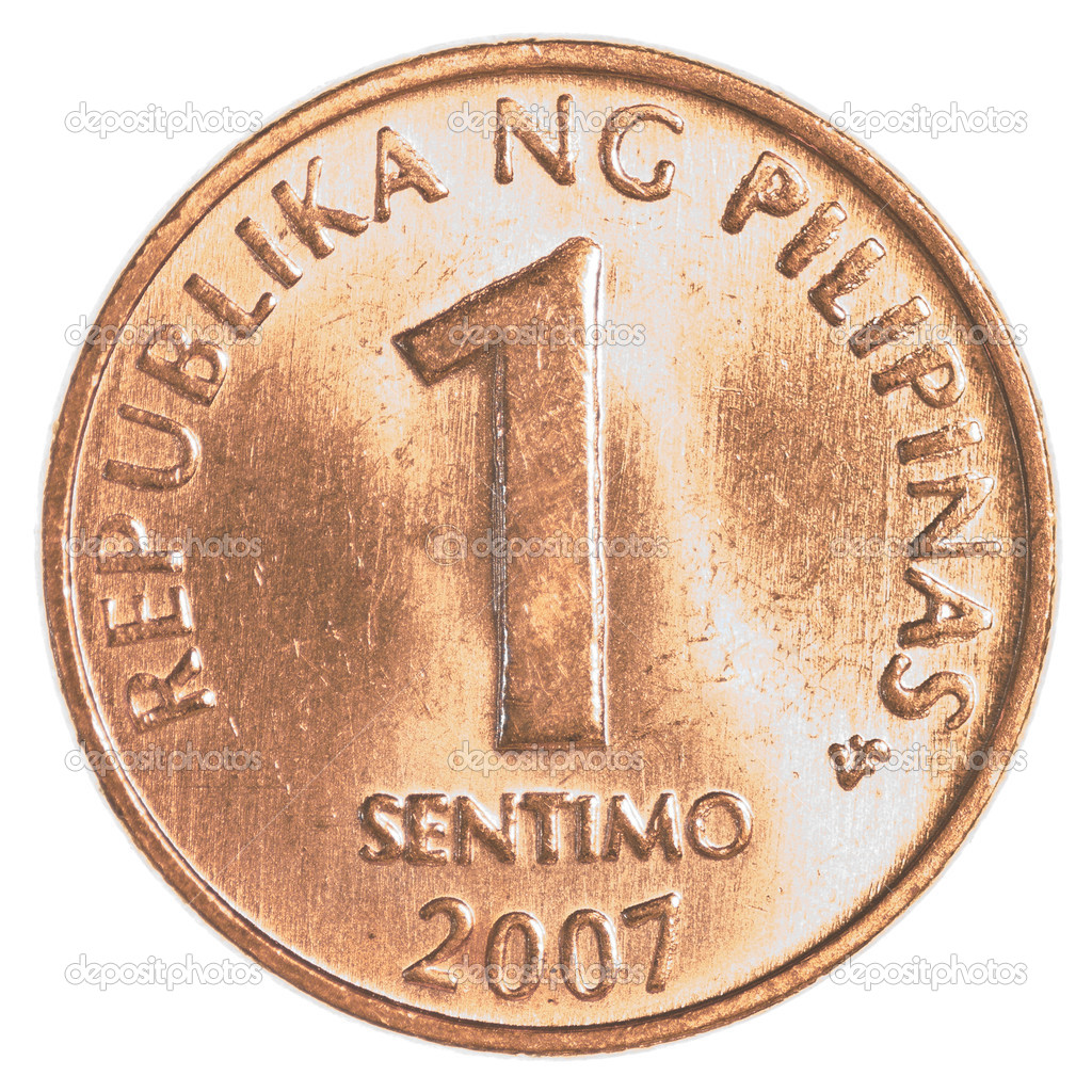 1 Philippine sentimo coin — Stock Photo © asafeliason ...