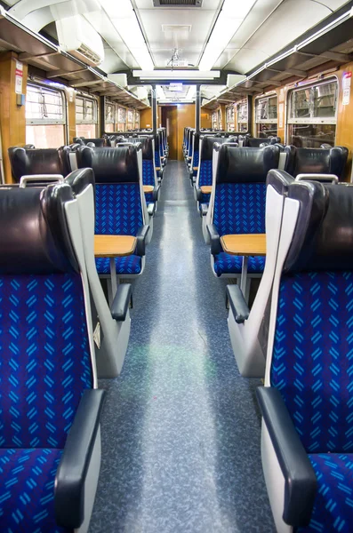 Trian cabin interior