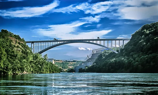 Bridge Crossing River