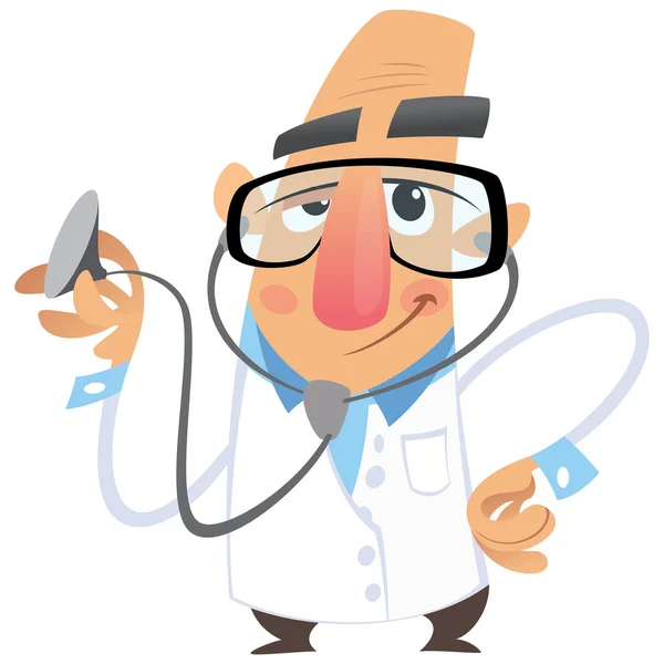 Cartoon doctor