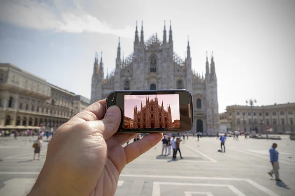 Photographing the Duomo of Milan