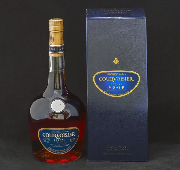 Courvoisier VSOP Cognac bottle and box