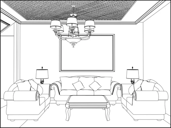 Living Room Vector