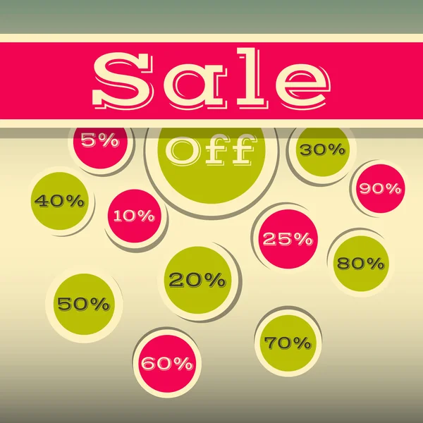 Sale labels and signs