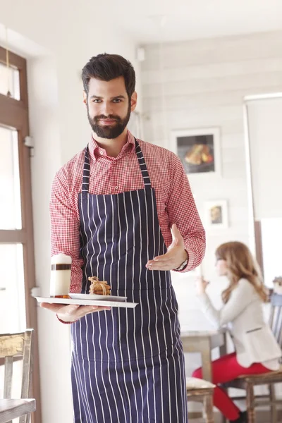 Small coffee shop owner