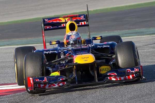 Sebastian Vettel of Red Bull F1